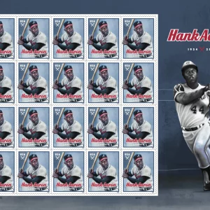 Hank Aaron 2024-5 Sheets / 100 Pcs