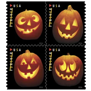 Jack-O’-Lanterns 2016-5 Sheets / 100 Pcs