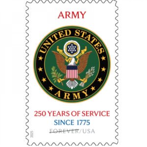 U.S. Army 250th Stamps
