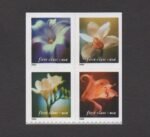 Four FLower 2000 - USPS Forever Stamps（Books）