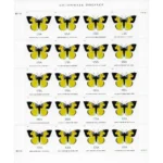 California Dogface Butterfly 2019- Non-machinable for Square Stamps（Sheets） - Image 2