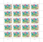 Celebration Blooms 2024 USPS Forever Stamps（Sheets） - Image 2