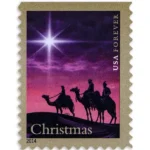 Christmas Magi 2014- USPS Forever Stamps（Books）