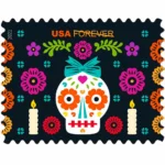 Day of the Dead 2021- USPS Forever Stamps（Sheets）
