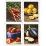 Fruits and Vegetables 2020- USPS Forever Stamps（Books）