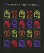 Halloween-Spooky Silhouettes 2019- USPS Forever Stamps（Sheets） - Image 2