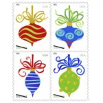 Holiday Baubles 2011- USPS Forever Stamps（Books）