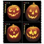Jack-O’-Lanterns 2016- USPS Forever Stamps（Books）