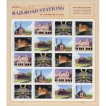 Railroad Stations 2023- USPS Forever Stamps（Sheets） - Image 2