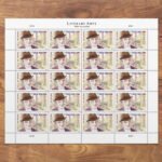 Saul Bellow Literary Arts 2024- Priority USPS Forever Stamps（Sheets） - Image 2