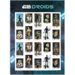 Star Wars Droids 2021- USPS Forever Stamps（Sheets） - Image 2