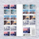 Winter Landscapes 2025- USPS Forever Stamps（Sheets） - Image 2